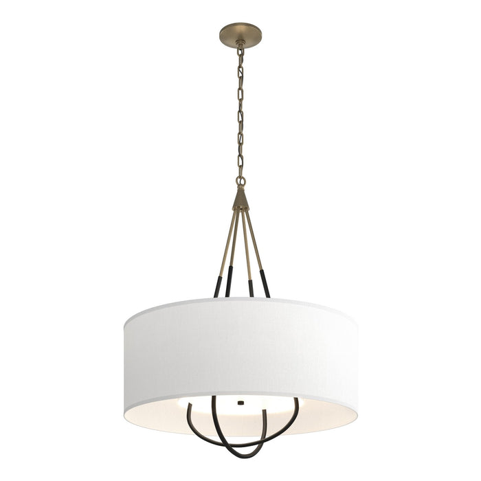 Hubbardton Forge 104230-SKT-84-10-SF2811 Four Light Pendant, Soft Gold