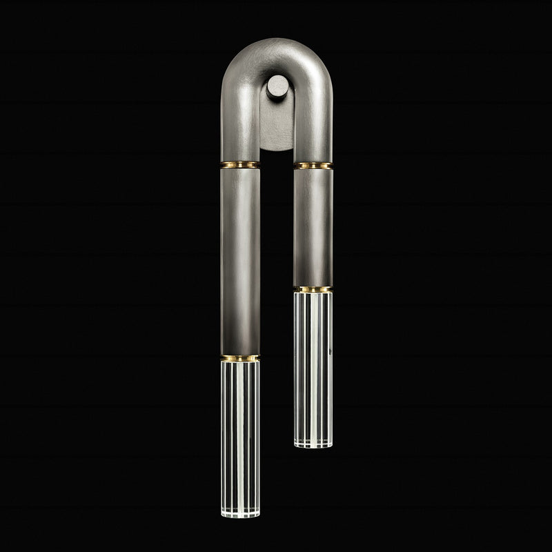 Fine Art 922550-710ST LED Wall Sconce, Silver