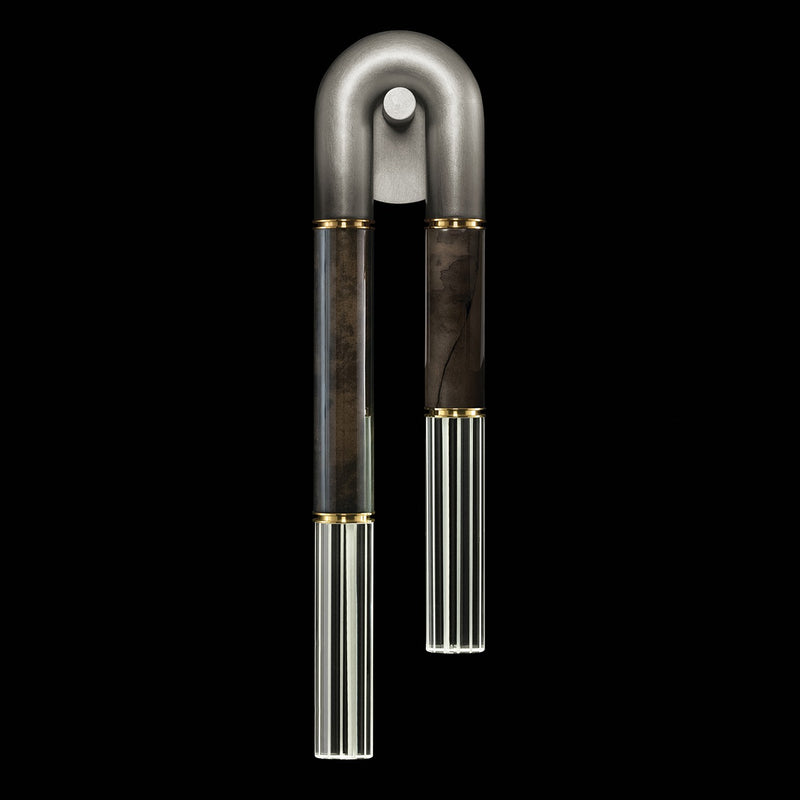 Fine Art 922550-711ST LED Wall Sconce, Silver