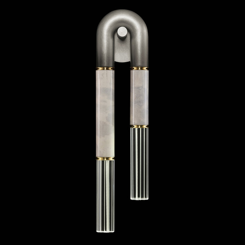 Fine Art 922550-712ST LED Wall Sconce, Silver