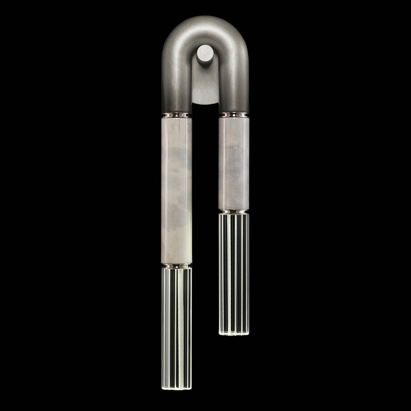 Fine Art 922550-722ST LED Wall Sconce, Silver