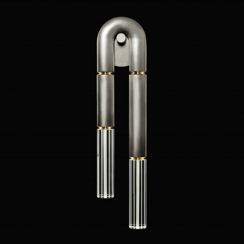 Fine Art 922750-710ST LED Wall Sconce, Silver