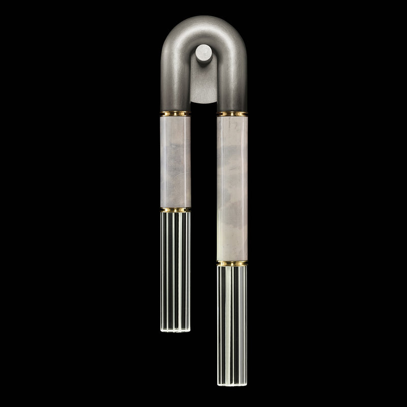 Fine Art 922750-712ST LED Wall Sconce, Silver