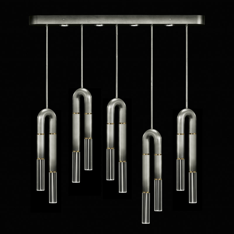 Fine Art 923140-710ST LED Linear Pendant, Silver