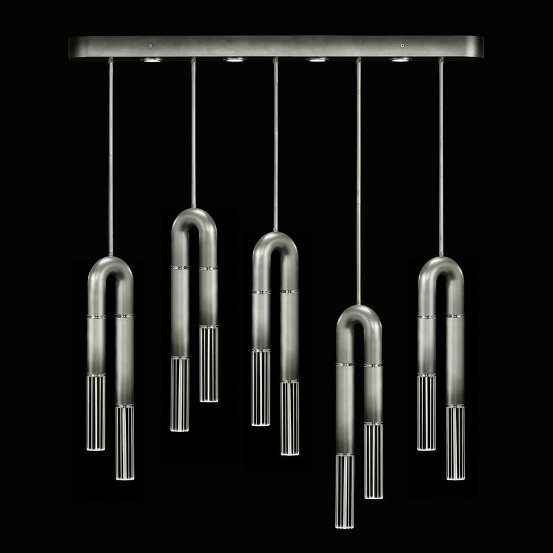 Fine Art 923140-720ST LED Linear Pendant, Silver
