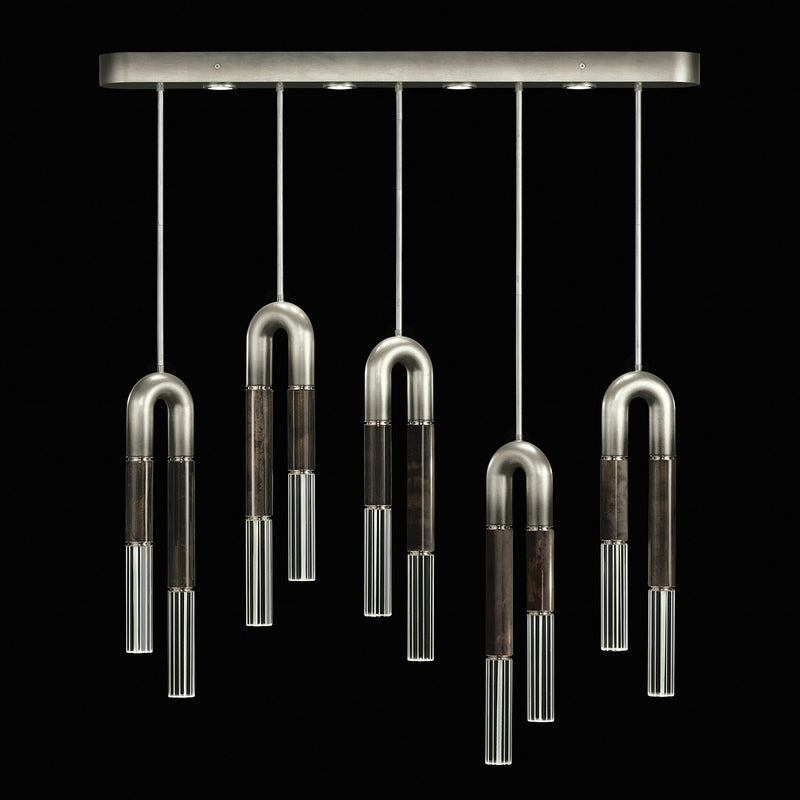 Fine Art 923140-721ST LED Linear Pendant, Silver