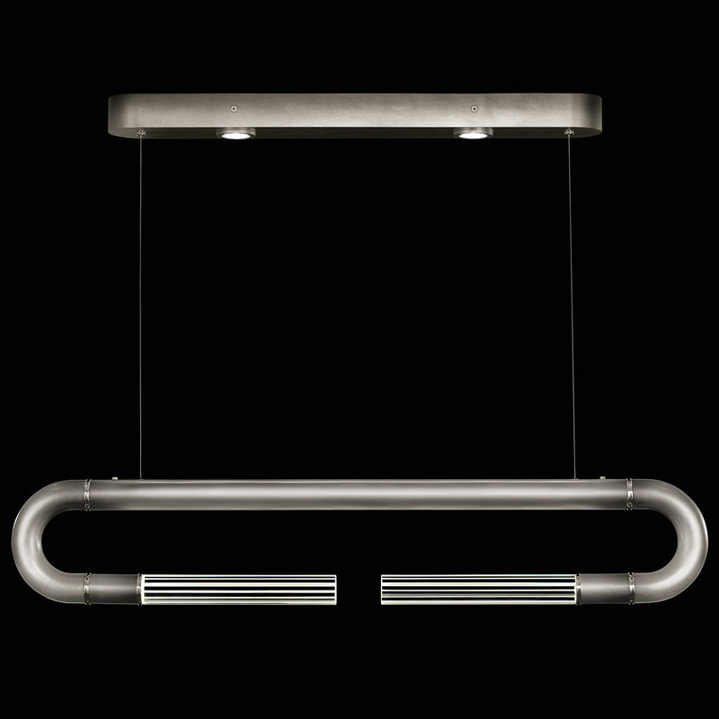 Fine Art 924140-720ST LED Linear Pendant, Silver