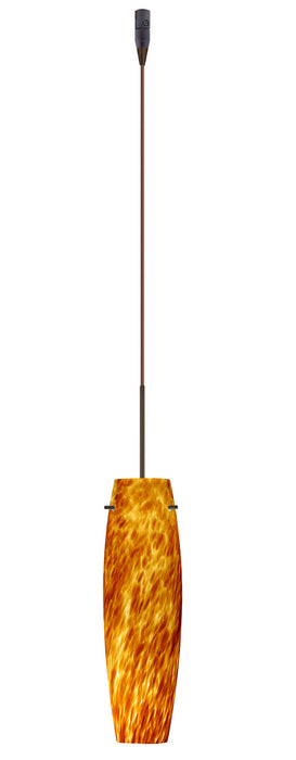 Besa RXP-412118-BR One Light Pendant, Bronze