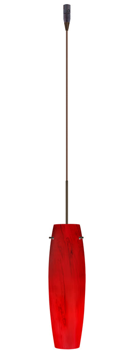 Besa RXP-4121MA-BR One Light Pendant, Bronze