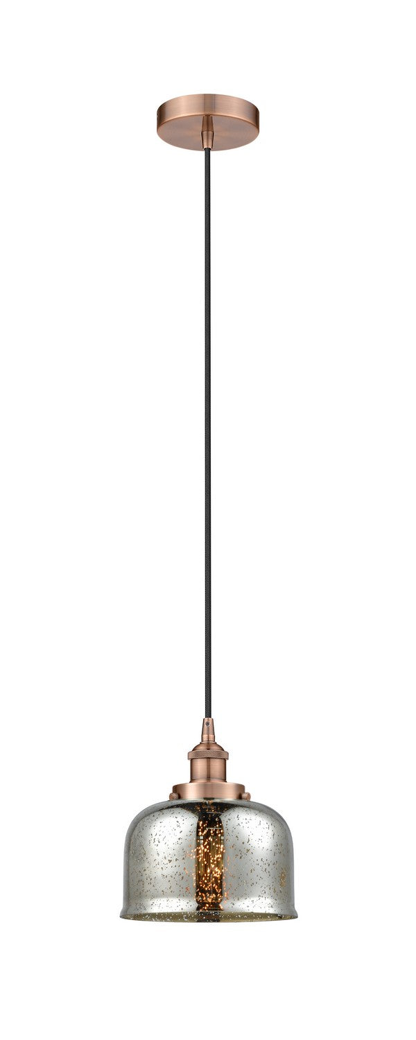 Innovations 616-1PH-AC-G78 One Light Pendant, Antique Copper