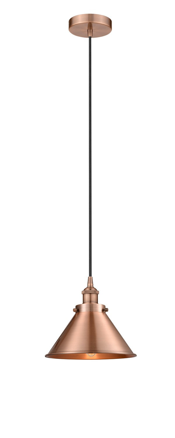 Innovations 616-1PH-AC-M10-AC One Light Pendant, Antique Copper