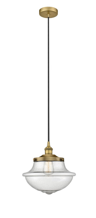 Innovations 616-1PH-BB-G544 One Light Pendant, Brushed Brass