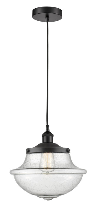 Innovations 616-1PH-BK-G544 One Light Pendant, Matte Black