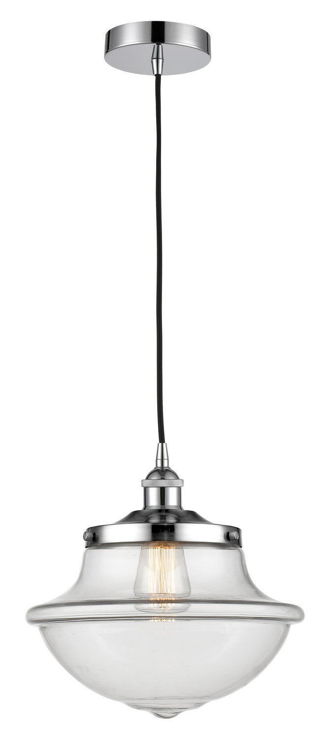 Innovations 616-1PH-PC-G542 One Light Pendant, Polished Chrome