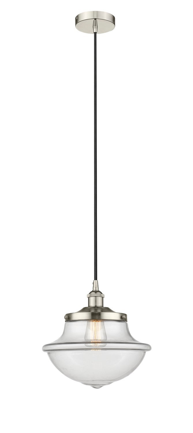 Innovations 616-1PH-PN-G542 One Light Pendant, Polished Nickel