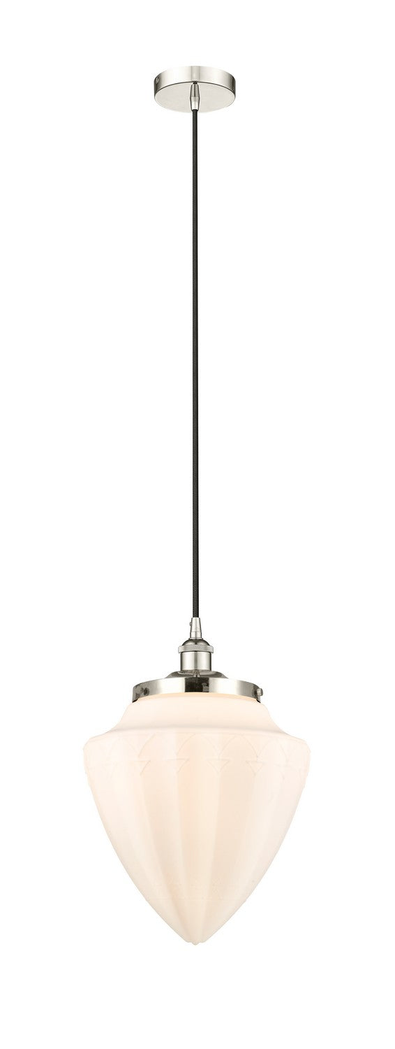 Innovations 616-1PH-PN-G661-12 One Light Pendant, Polished Nickel