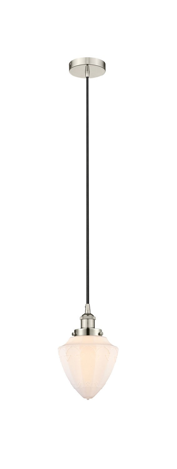 Innovations 616-1PH-PN-G661-7 One Light Pendant, Polished Nickel