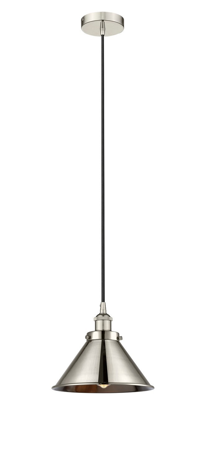 Innovations 616-1PH-PN-M10-PN One Light Pendant, Polished Nickel