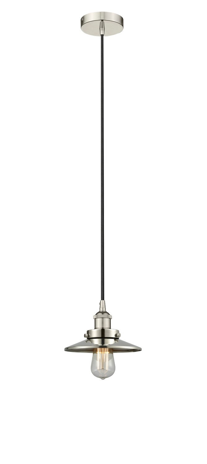 Innovations 616-1PH-PN-M1-PN One Light Pendant, Polished Nickel