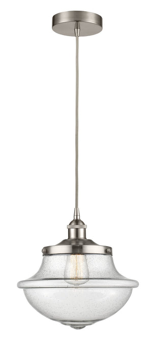 Innovations 616-1PH-SN-G544 One Light Pendant, Satin Nickel