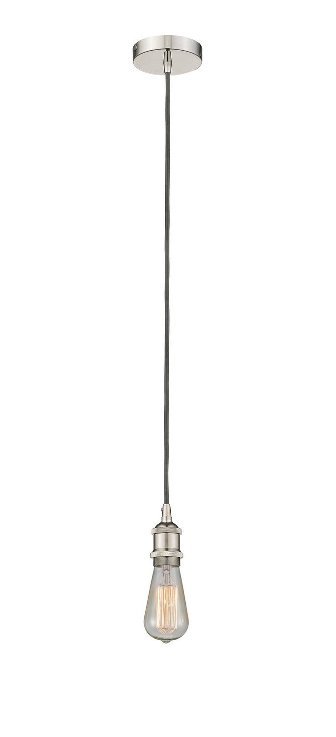 Innovations 616-1P-PN One Light Pendant, Polished Nickel