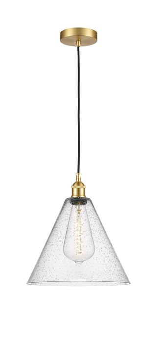 Innovations 616-1P-SG-GBC-124 One Light Pendant, Satin Gold