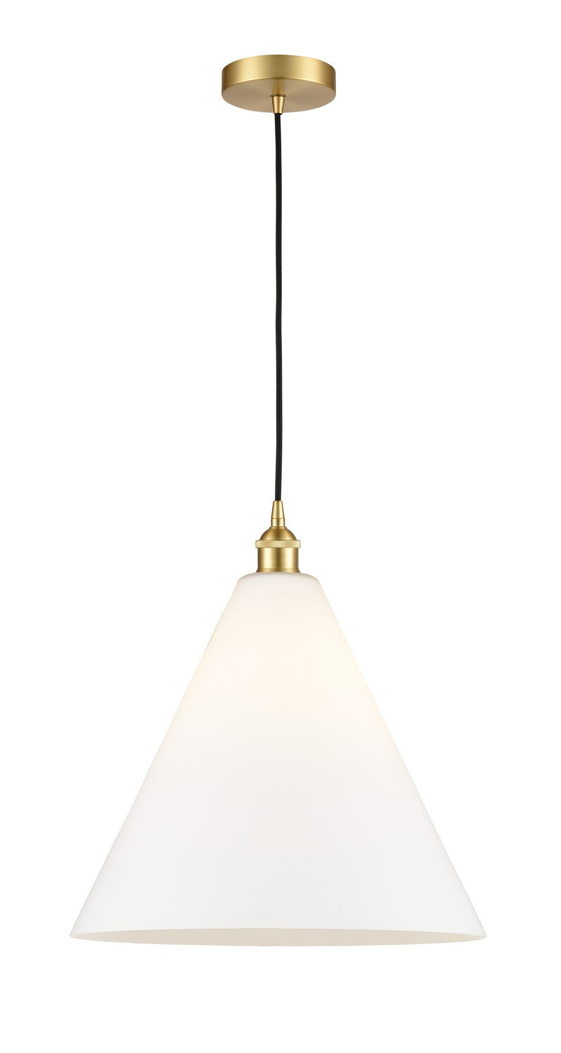 Innovations 616-1P-SG-GBC-161 One Light Pendant, Satin Gold