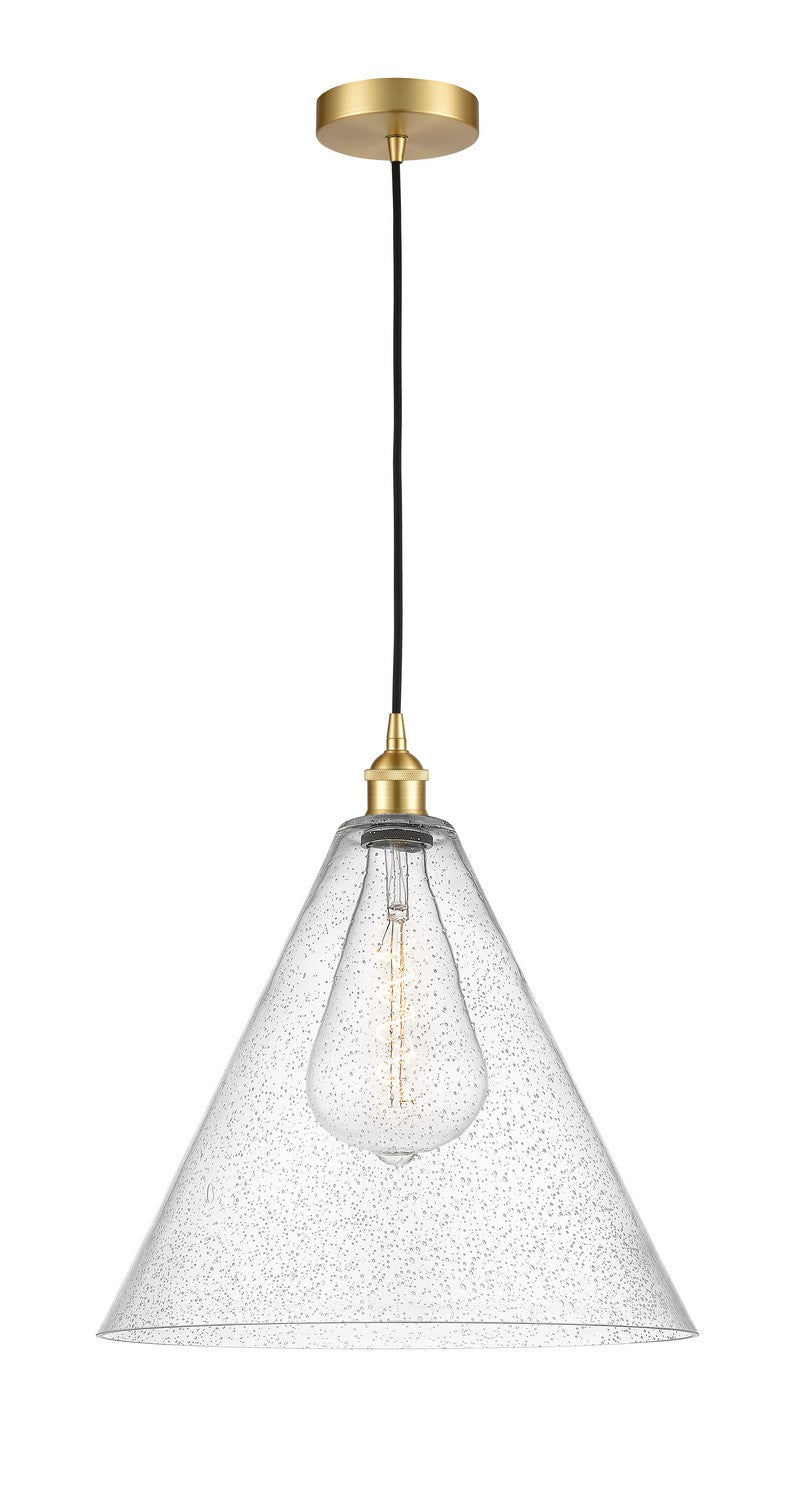 Innovations 616-1P-SG-GBC-164 One Light Pendant, Satin Gold
