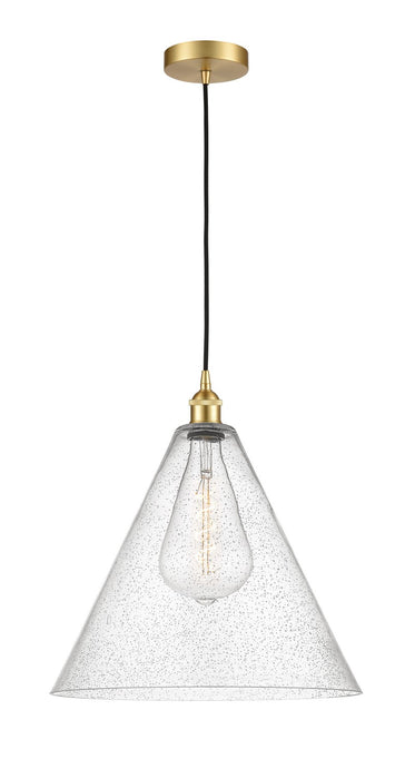 Innovations 616-1P-SG-GBC-164 One Light Pendant, Satin Gold