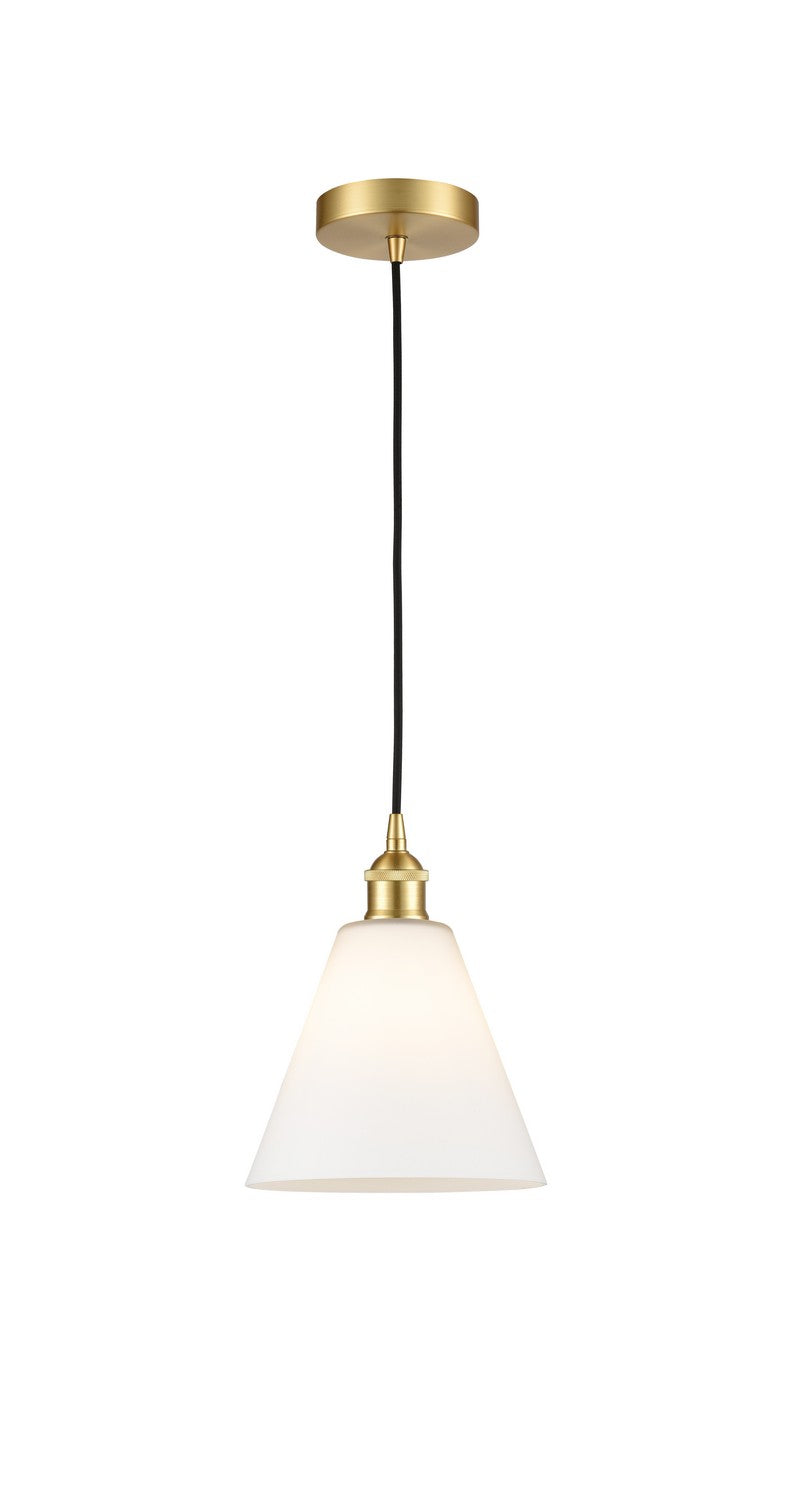Innovations 616-1P-SG-GBC-81 One Light Pendant, Satin Gold