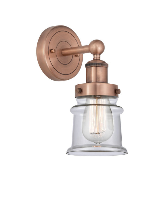 Innovations 616-1W-AC-G182S One Light Wall Sconce, Antique Copper