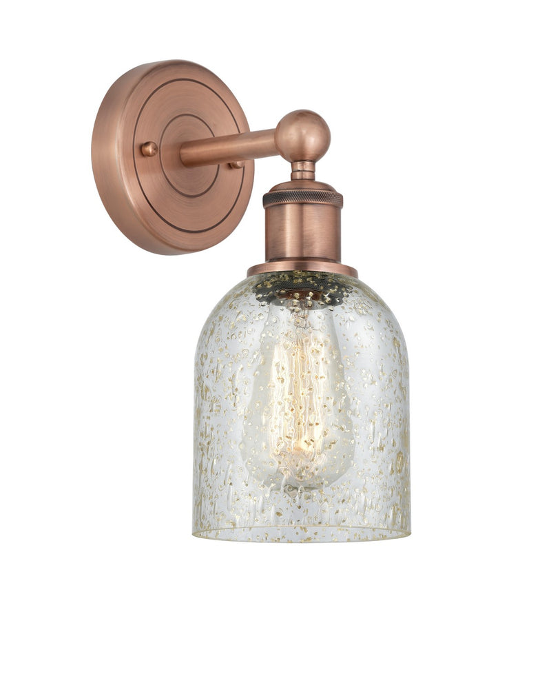 Innovations 616-1W-AC-G259 One Light Wall Sconce, Antique Copper