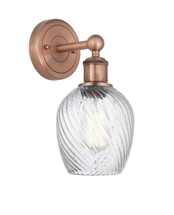 Innovations 616-1W-AC-G292 One Light Wall Sconce, Antique Copper