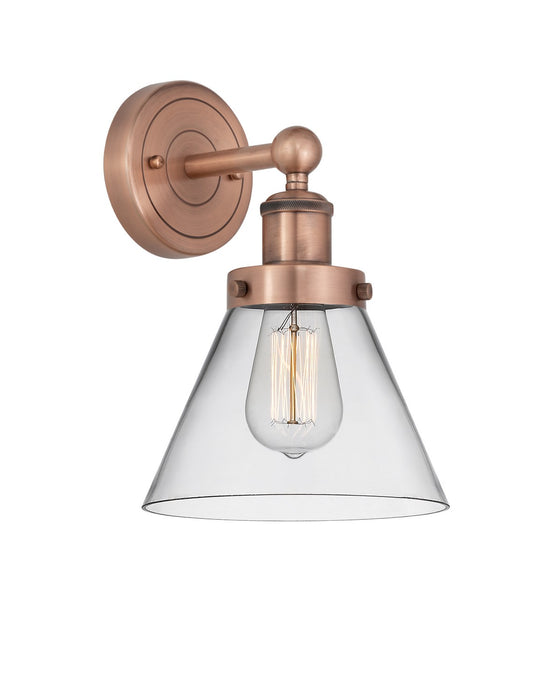 Innovations 616-1W-AC-G42 One Light Wall Sconce, Antique Copper