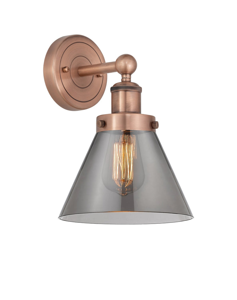 Innovations 616-1W-AC-G43 One Light Wall Sconce, Antique Copper