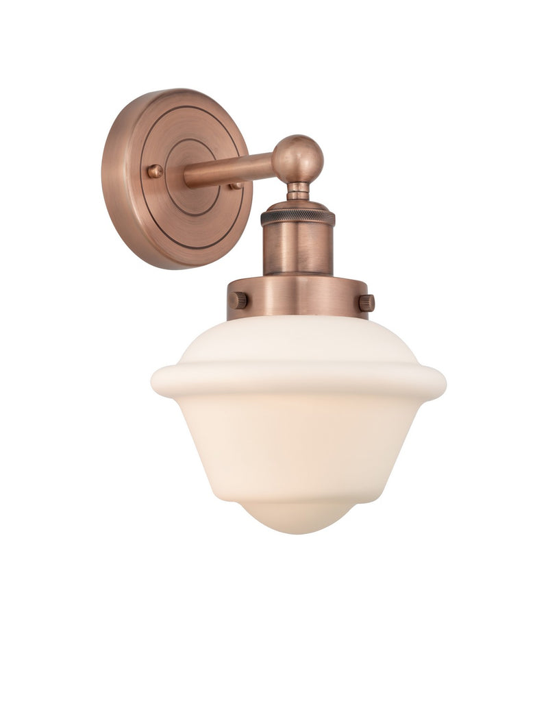 Innovations 616-1W-AC-G531 One Light Wall Sconce, Antique Copper