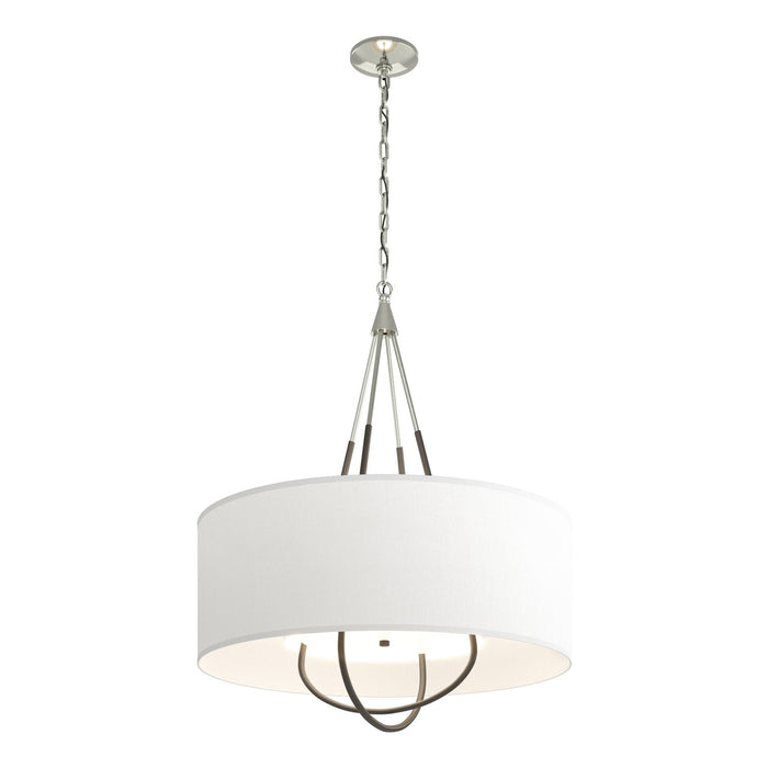 Hubbardton Forge 104230-SKT-85-07-SF2811 Four Light Pendant, Sterling