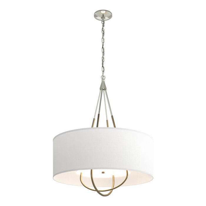 Hubbardton Forge 104230-SKT-85-84-SF2811 Four Light Pendant, Sterling