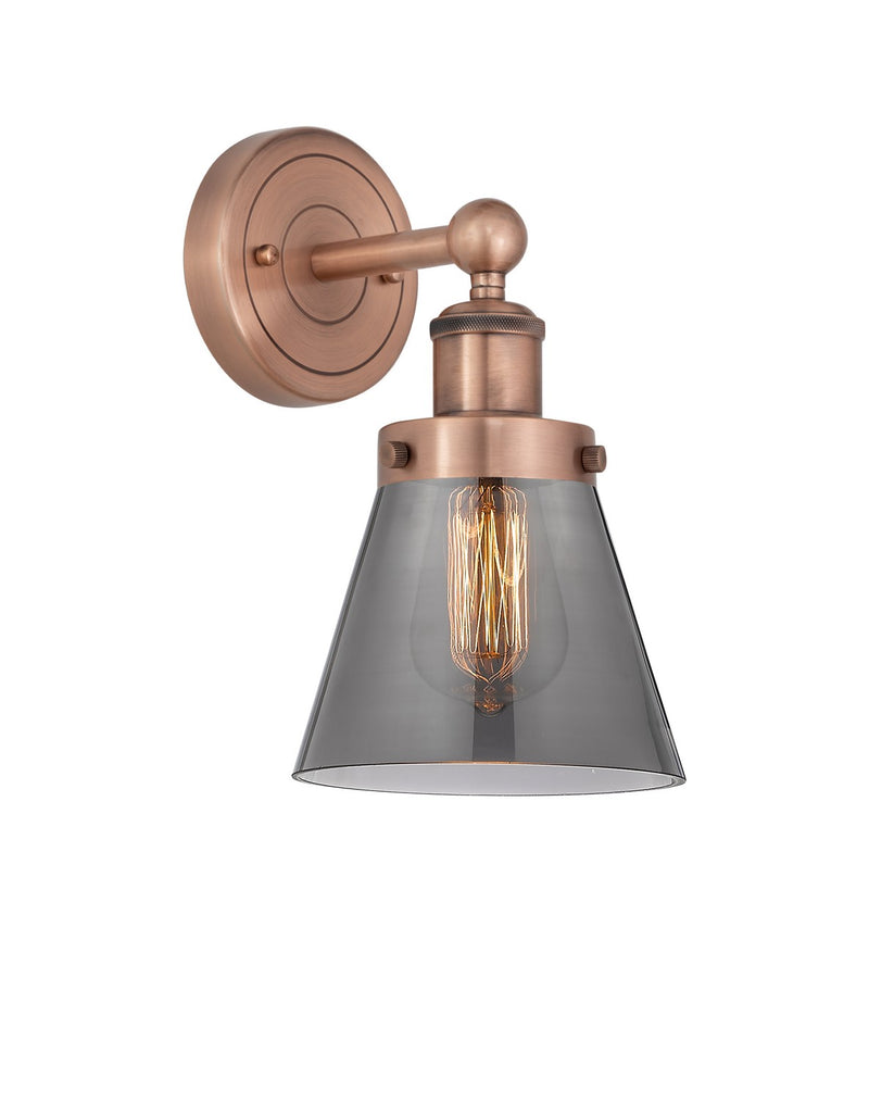 Innovations 616-1W-AC-G63 One Light Wall Sconce, Antique Copper