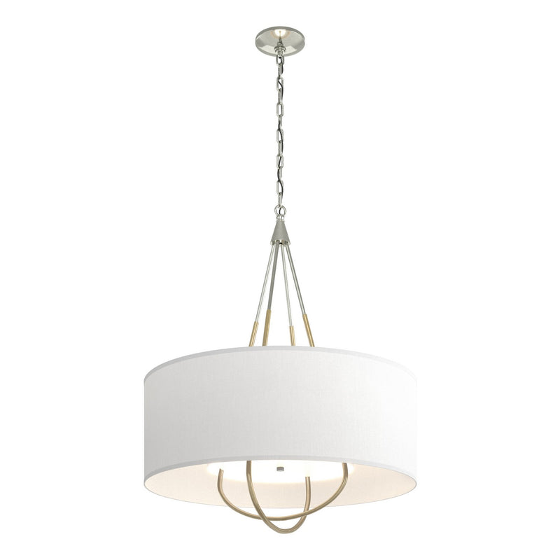Hubbardton Forge 104230-SKT-85-86-SF2811 Four Light Pendant, Sterling