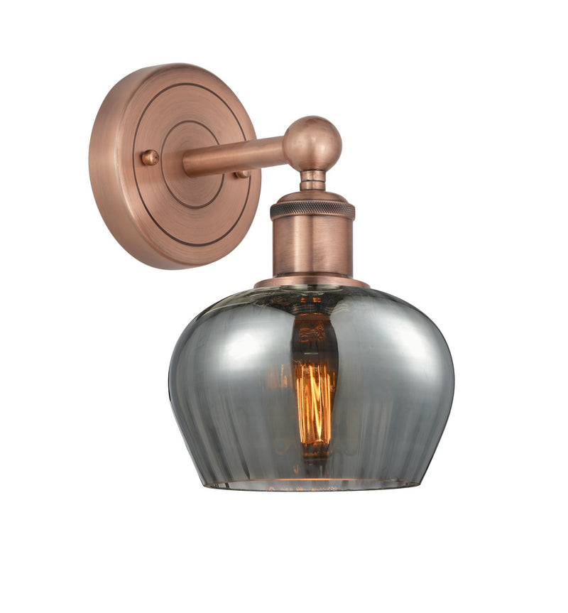 Innovations 616-1W-AC-G93 One Light Wall Sconce, Antique Copper