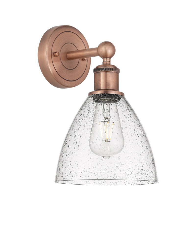 Innovations 616-1W-AC-GBD-754 One Light Wall Sconce, Antique Copper