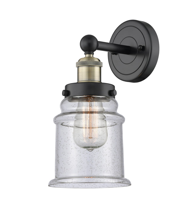 Innovations 616-1W-BAB-G184 One Light Wall Sconce, Black Antique Brass