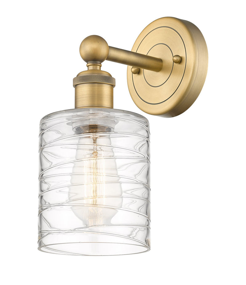 Innovations 616-1W-BB-G1113 One Light Wall Sconce, Brushed Brass