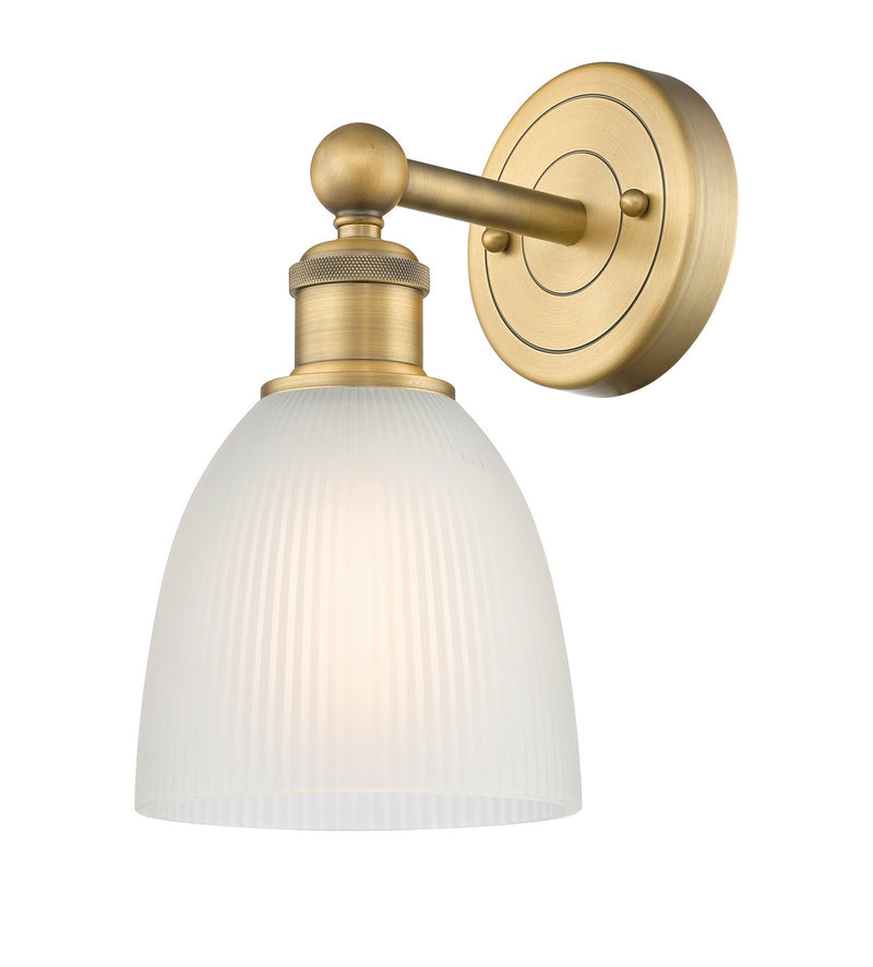 Innovations 616-1W-BB-G381 One Light Wall Sconce, Brushed Brass