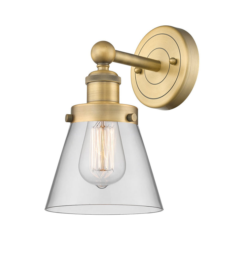 Innovations 616-1W-BB-G62 One Light Wall Sconce, Brushed Brass