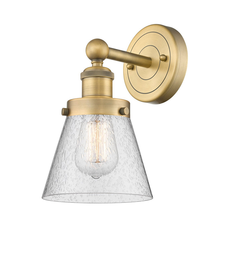 Innovations 616-1W-BB-G64 One Light Wall Sconce, Brushed Brass