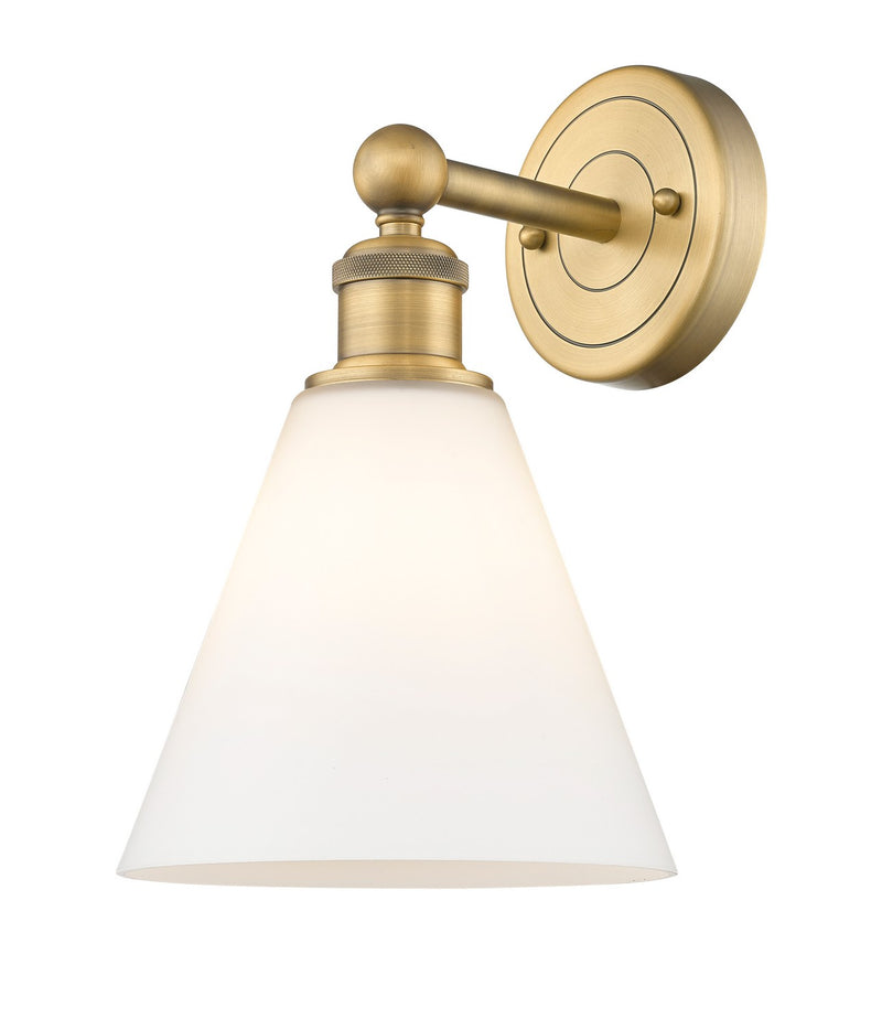 Innovations 616-1W-BB-GBC-81 One Light Wall Sconce, Brushed Brass