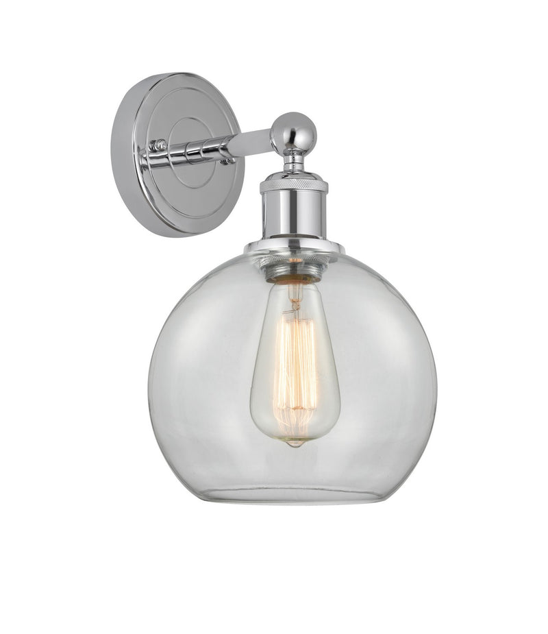 Innovations 616-1W-PC-G122-8 One Light Wall Sconce, Polished Chrome