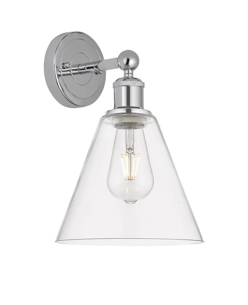 Innovations 616-1W-PC-GBC-82 One Light Wall Sconce, Polished Chrome